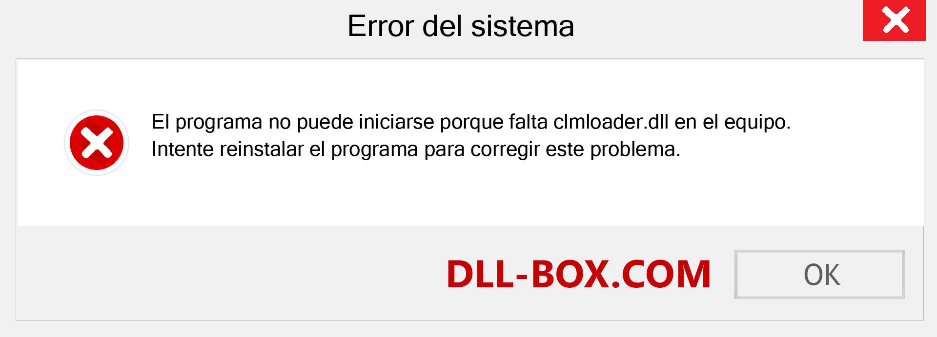 ¿Falta el archivo clmloader.dll ?. Descargar para Windows 7, 8, 10 - Corregir clmloader dll Missing Error en Windows, fotos, imágenes